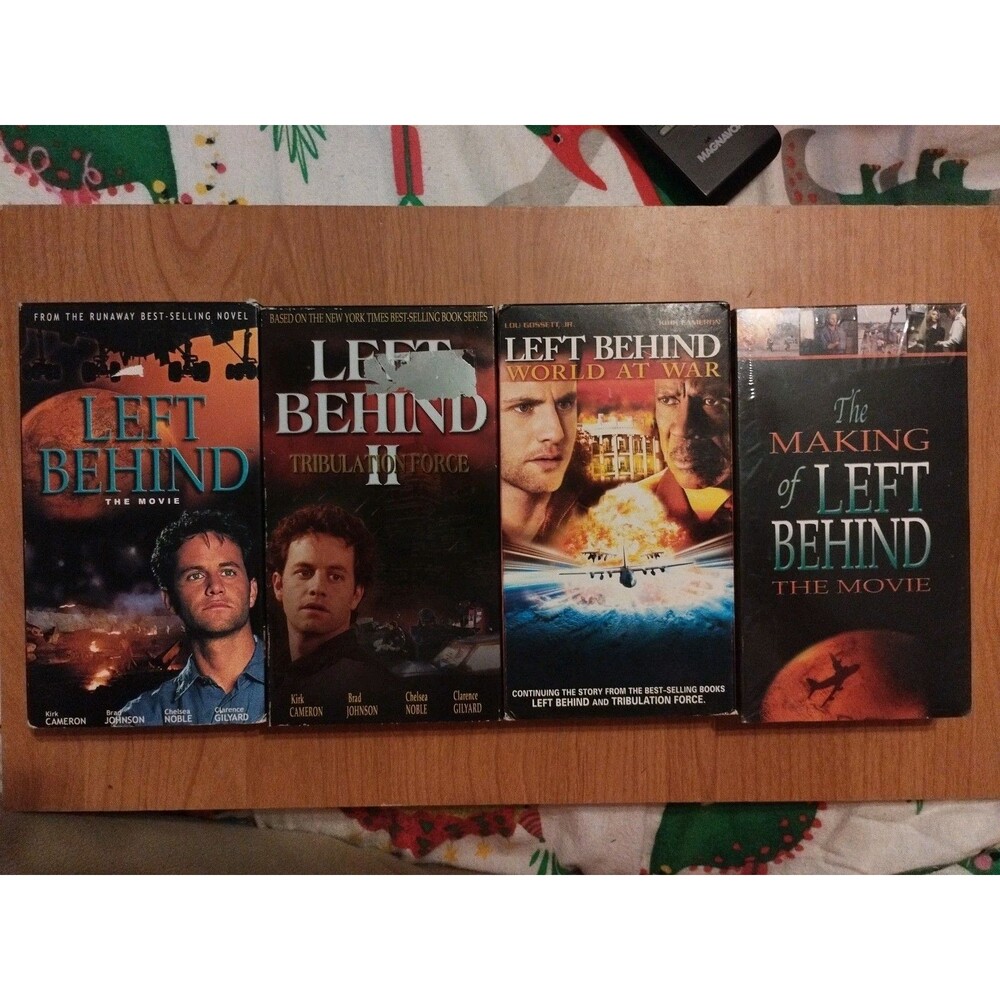 Left Behind Trilogy on VHS - With Making of Documentary - Kirk Cameron